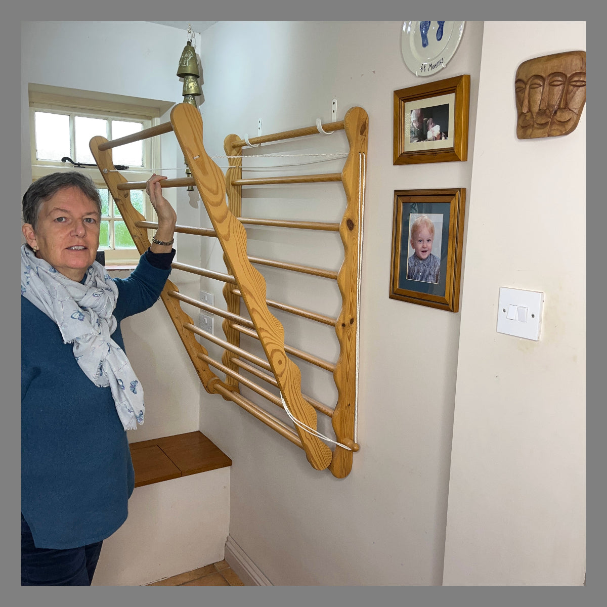 Laundry Ladder Installation Tip