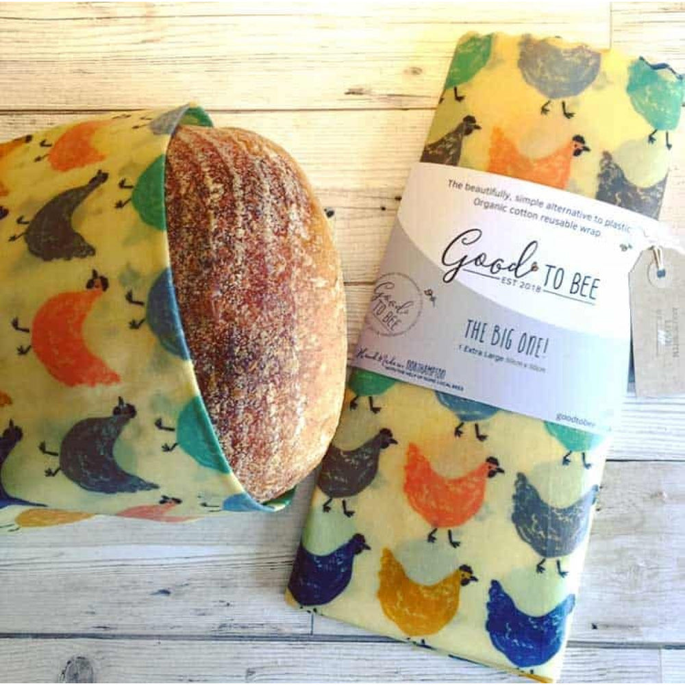 Large Beeswax wrap for large items, keeps food fresh Eco