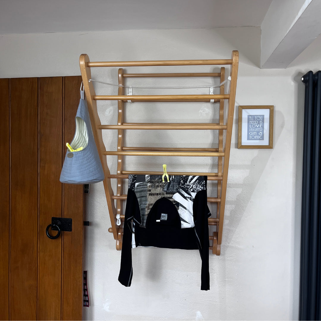 Laundry Ladder Peg Bag