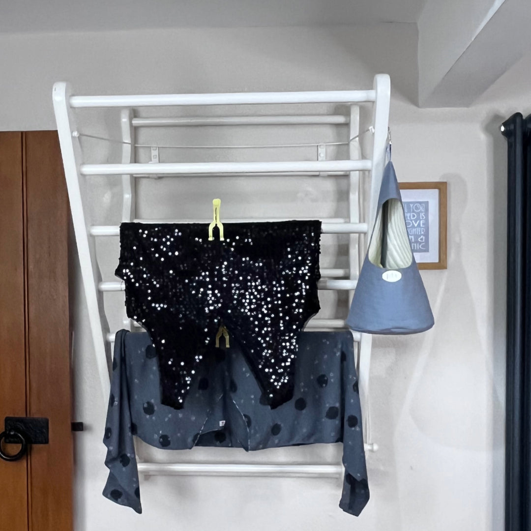 Laundry Ladder Peg Bag