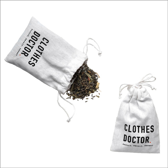 Clothes Doctor Lavender Bags to keep clothes fresh.  Sold by Julu