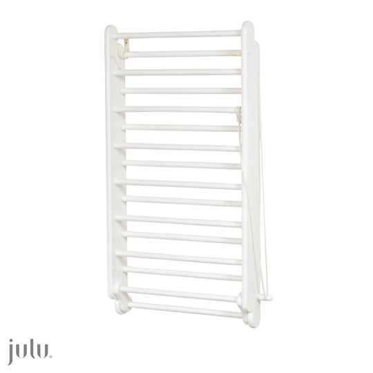 Image of wall mounted clothes airer closed by Julu