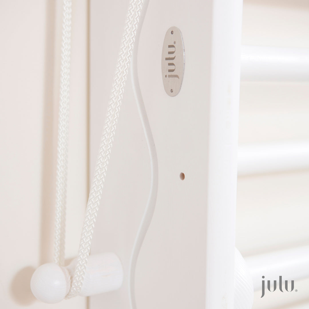 Close up of Julu Clothes Airer.  Simple functional design.