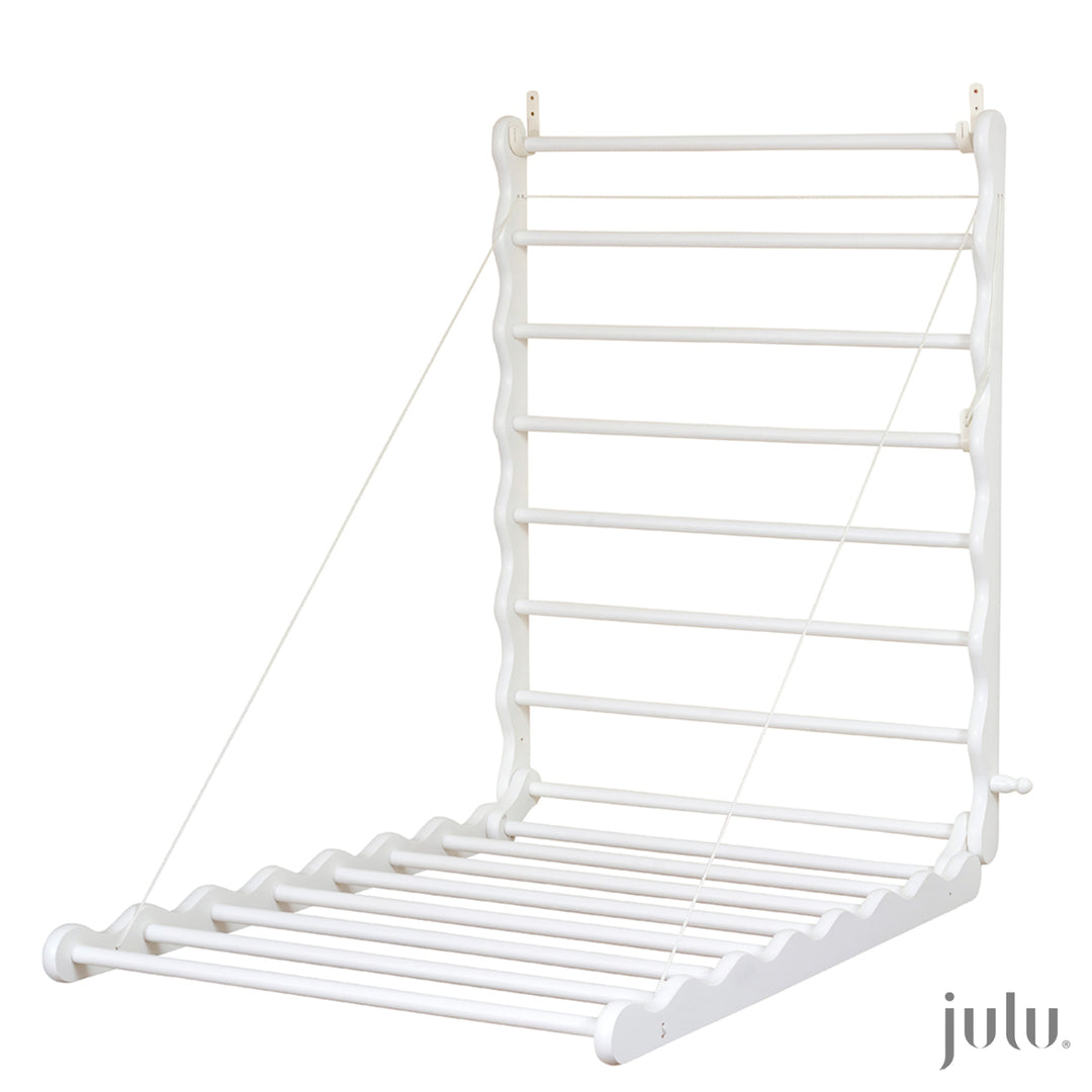 Fully open Clothes Airer by Julu