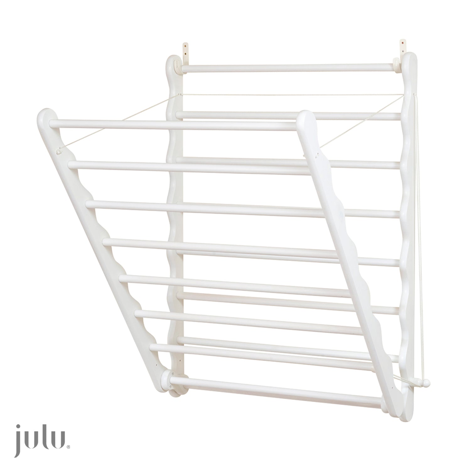 Doris Pine White  Wall Mounted Clothes Dryer – Julu