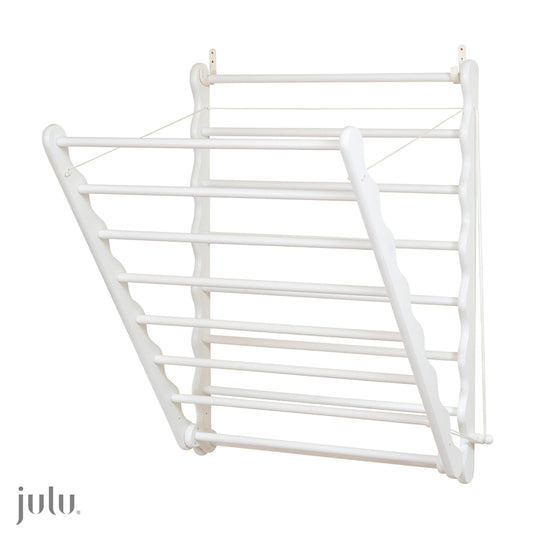 Stylish Beech White Clothes Airer, drying rack sold by Julu