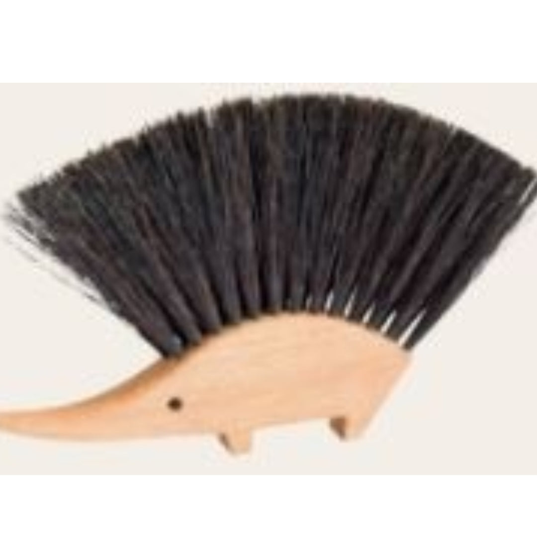 Clean a table with this lovely hedgehog brush by Redecker. Sold by Julu